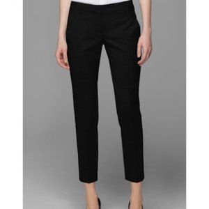 Theory Testra Jacquard Wool Cropped Trousers Sz.2